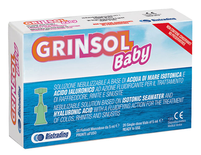 Grinsol Baby 20 Fiale Da 5 Ml