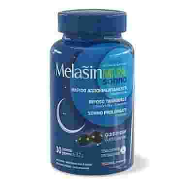 MELASIN NATURAL SONNO 1MG 30 CARAMELLE GOMMOSE GUSTO LAMPONE
