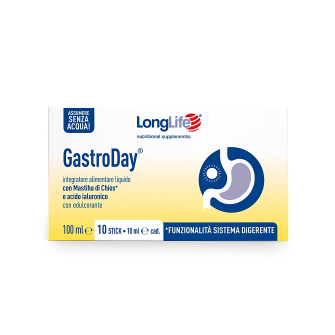 Longlife Gastroday 10 Stick Pack