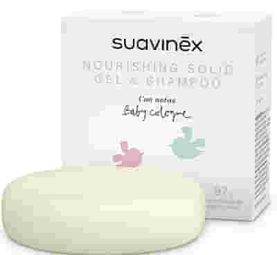 SUAVINEX BABY COLOGNE GEL E SHAMPOO SOLIDO 85 G
