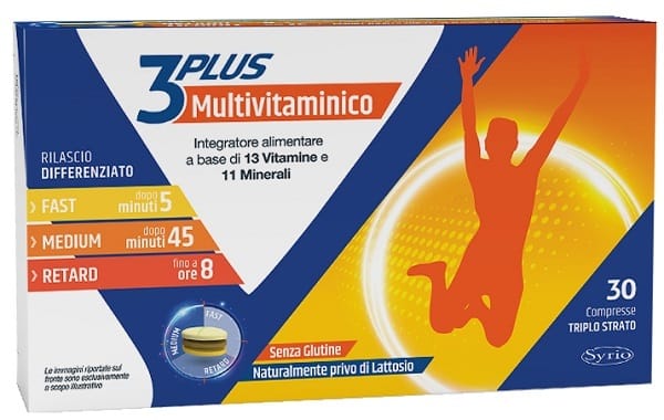 MULTIVITAMINICO 3PLUS 30 COMPRESSE