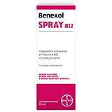 Benexol Spray Integratore Alimentare con Vitamina B12 ad alto dosaggio, con edulcorante, flacone da 15ml