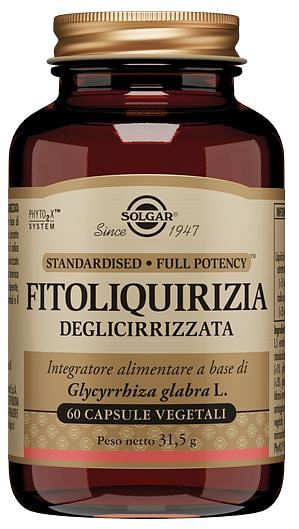 Fitoliquirizia Deglicirizzata 60 Capsule Vegetali