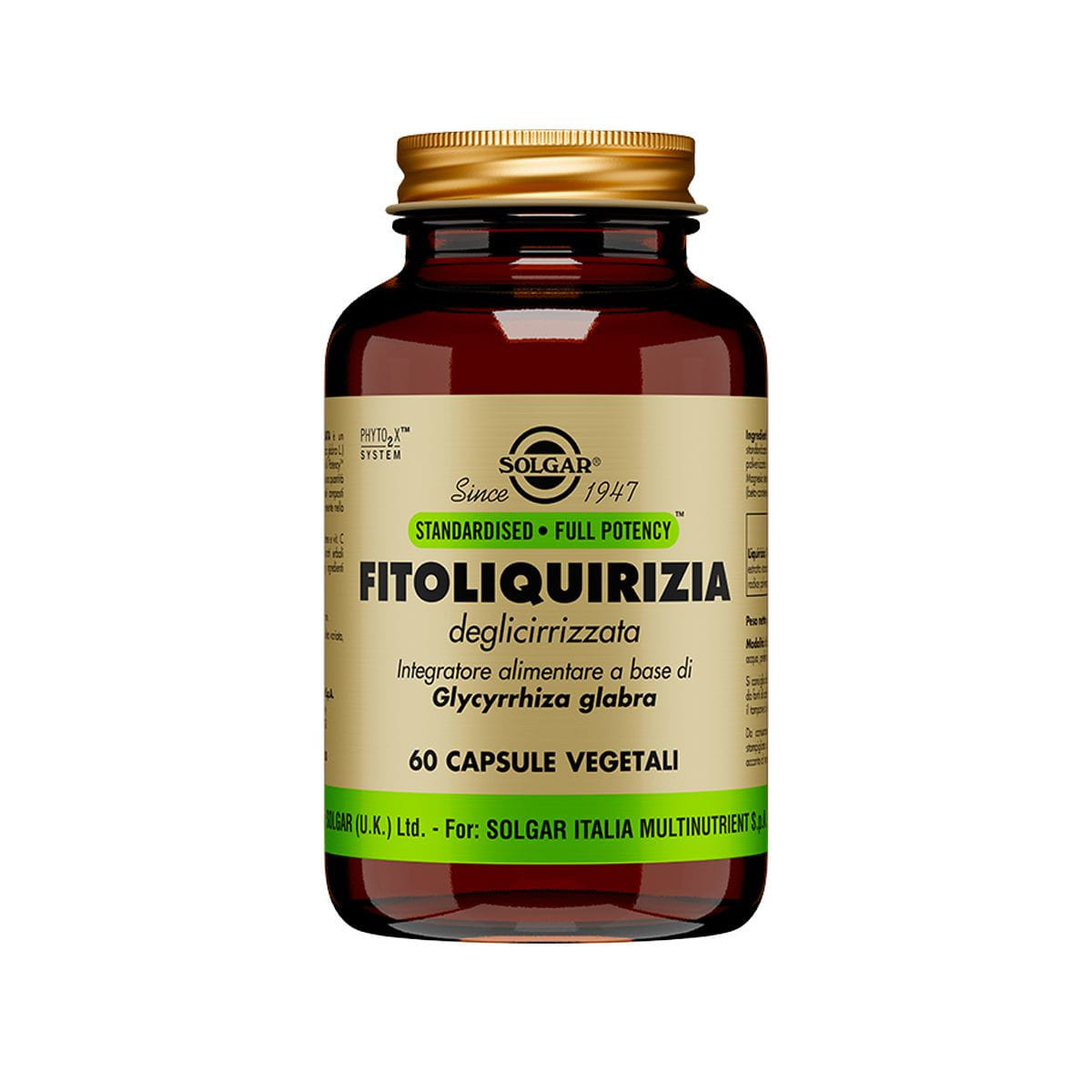 FITOLIQUIRIZIA DEGLICIRIZZATA 60 CAPSULE VEGETALI