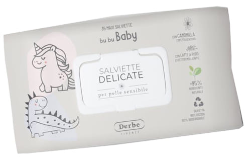 BU BU BABY SALVIETTE LENITIVE 35 PEZZI