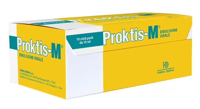 PROKTIS-M EMULSIONE ORALE 10 STICK DA 10 ML