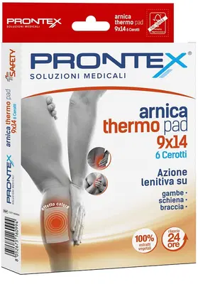 CEROTTO PRONTEX ARNICA THERO PAD 9 X 14 6 PEZZI CEROTTO PRONTEX ARNICA THERO PAD 9 X 14 6 PEZZI