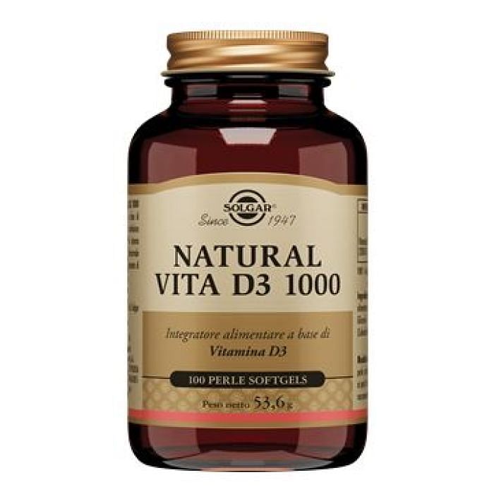 Natural Vita D3 1000 100 Perle Softgel