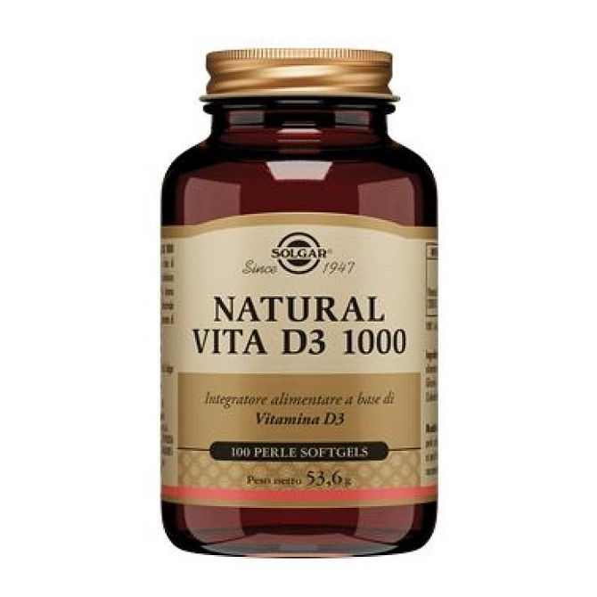Natural Vita D3 1000 100 Perle Softgel