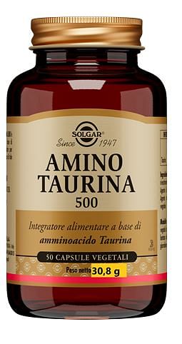 Amino Taurina 500 50 Capsule Vegetali