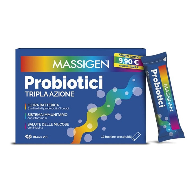 Massigen Probiotici 12 Stickpack