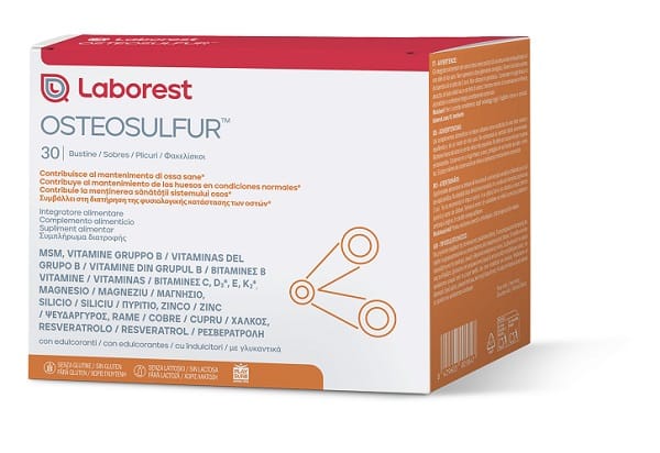 OSTEOSULFUR 30 BUSTINE SENZA GLUTINE SENZA LATTOSIO