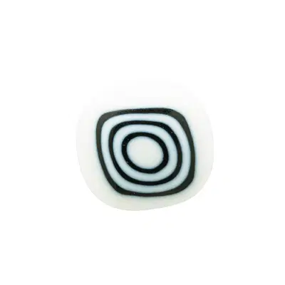 ORECCHINO QUADRATO BIANCO MURANO ORECCHINO QUADRATO BIANCO MURANO