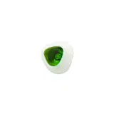 ORECCHINO TRIANGOLO VERDE MURANO