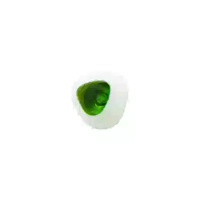 ORECCHINO TRIANGOLO VERDE MURANO