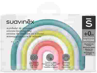 SUAVINEX MASSAGGIAGENGIVE IN SILICONE +0 MESI ARCOBALENO