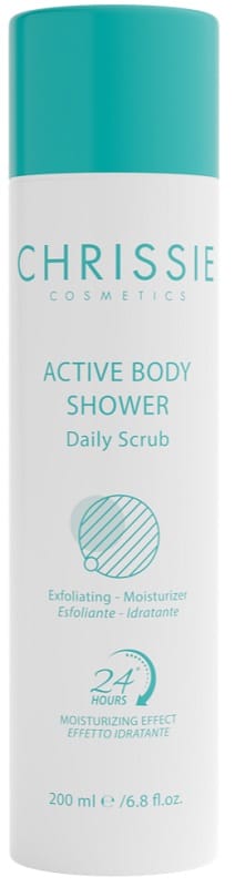 CHRISSIE ACTIVE BODY SHOWER DAILY SCRUB ESFOLIANTE E IDRATANTE 200 ML