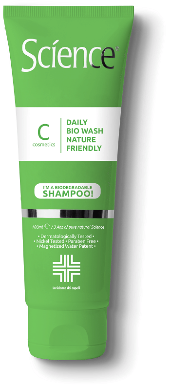 SCIENCE DAILY BIO WASH NATURE FRIENDLY SHAMPOO 100 ML