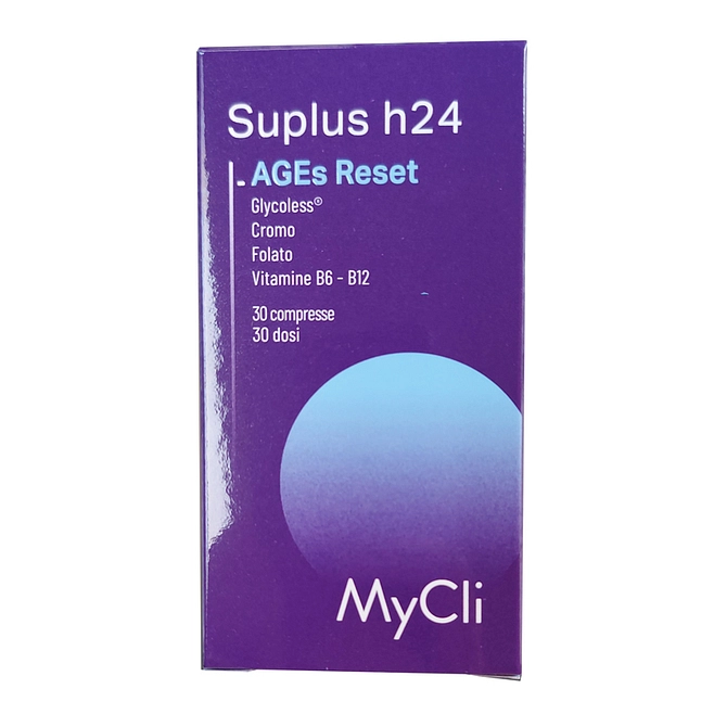 Mycli Suplus H24 Ages Reset 30 Compresse