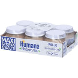 HUMANA OMOGENEIZZATO DI POLLO BIOLOGICO 6 VASETTI DA 80 G