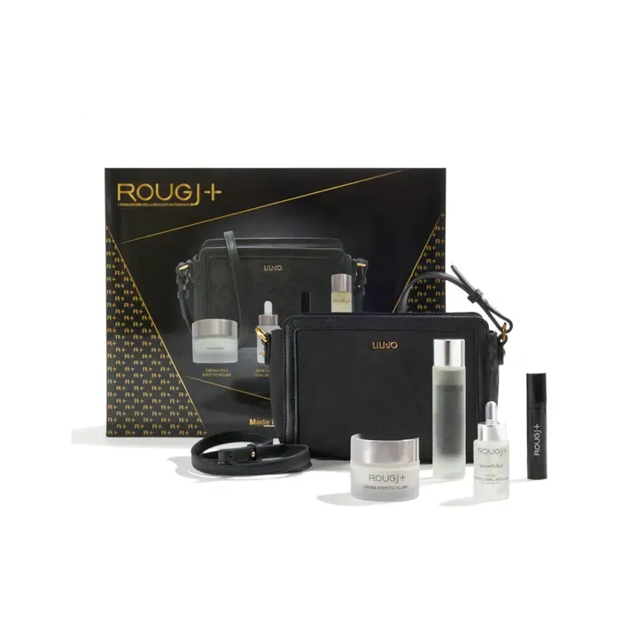 Cofanetto Smart Filler + Across Body Bag Liujo 1 Siero Simil Botulino 15 Ml + 1 Crema 24 H Effetto Plump 50 Ml + 1 Maschera Effetto Luce 50 Ml + 1 Rit