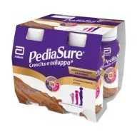 PEDIASURE CRESCITA SVILUPPO CIOCCOLATO 200 ML 4 PEZZI