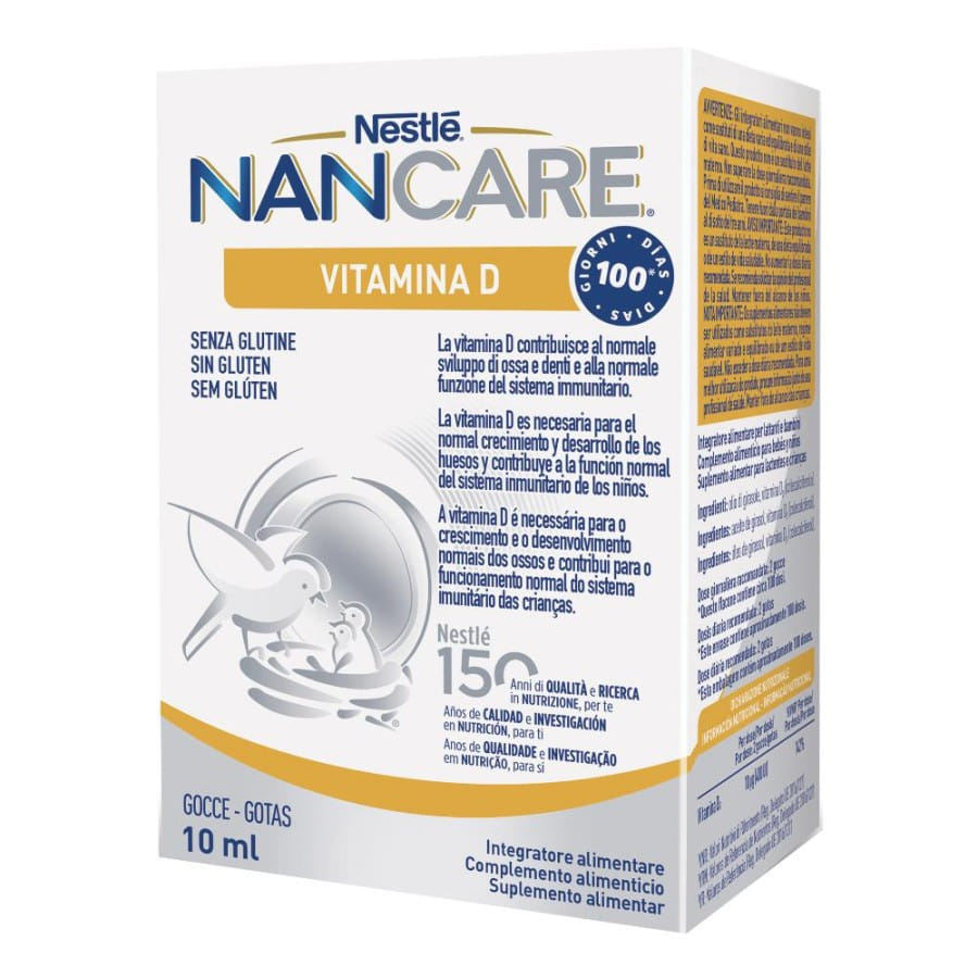 NANCARE VITAMINA D GOCCE 10 ML