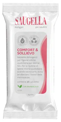 SAUGELLA POLIGYN SALVIETTINE 15 PEZZI SAUGELLA POLIGYN SALVIETTINE 15 PEZZI