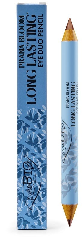 PUROBIO COSMETICS 03 PRANA BLOOM EYE DUO PENCIL ROSE BREEZE