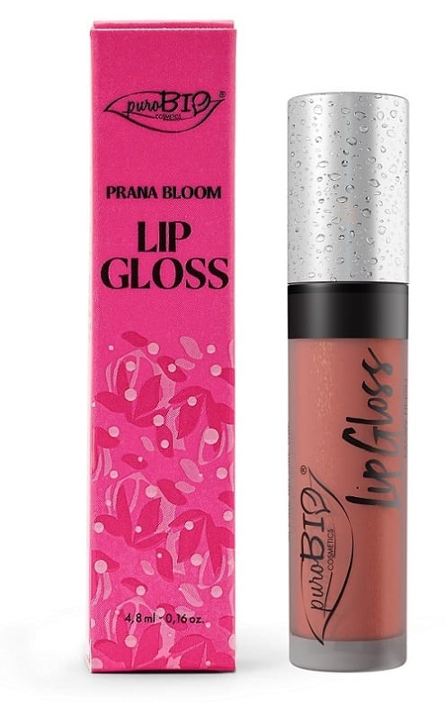 PUROBIO COSMETICS 01 PRANA BLOOM LIPGLOSS VELVET NUDE