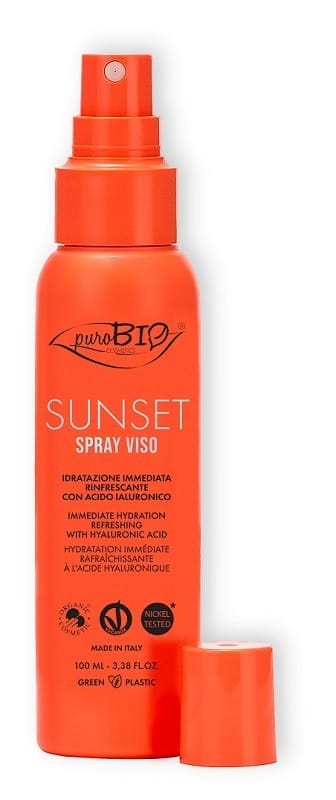 Purobio Cosmetics Sunset Spray Viso 100 Ml