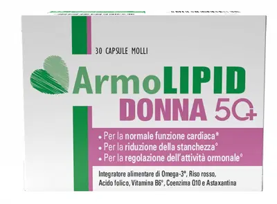 ARMOLIPID DONNA 50+ 30 CAPSULE MOLLI ARMOLIPID DONNA 50+ 30 CAPSULE MOLLI