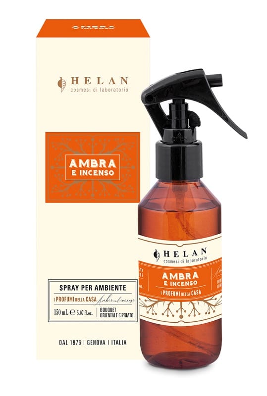 I PROFUMI DELLA CASA AMBRA E INCENSO FRAGRANZA PER L'AMBIENTE SPRAY 150ML