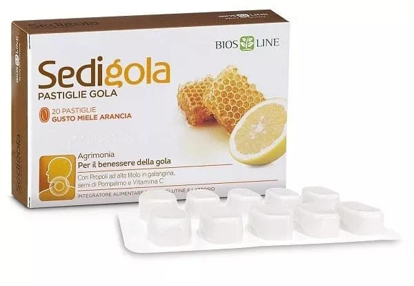 APIX SEDIGOLA MIELE ARANCIA 20 PASTIGLIE