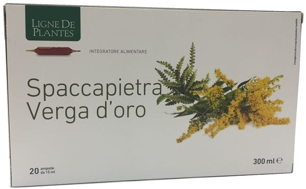 LIGNE DE PLANTES SPACCAPIETRA VERGA D'ORO 20 AMPOLLE DA 15 ML
