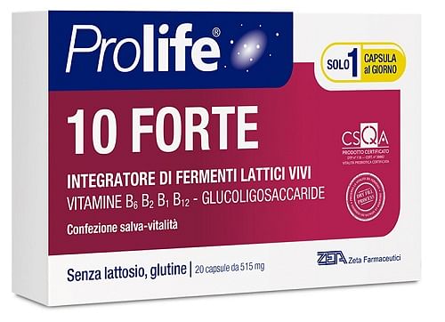 Zeta Farmaceutici  Prolife 10 Forte 20 Capsule