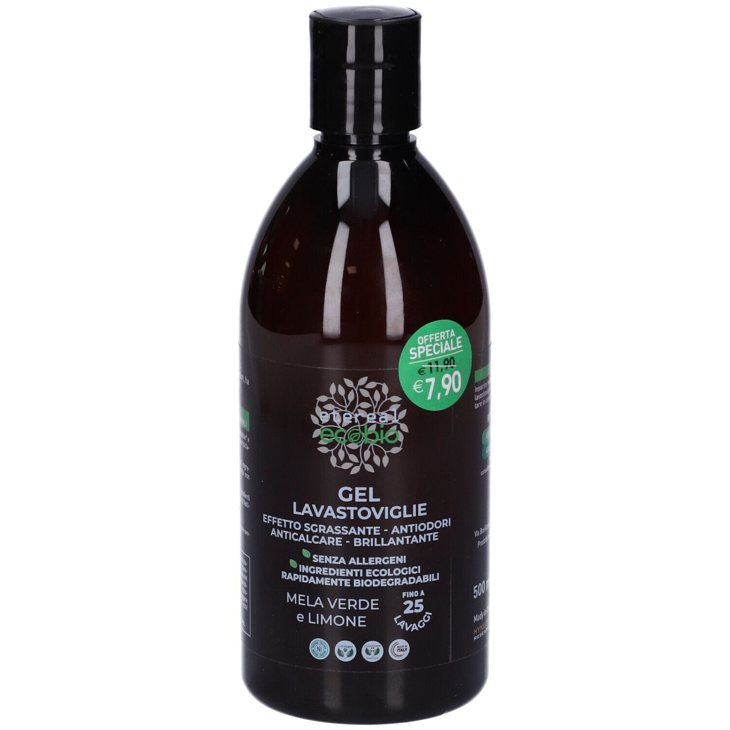 ETEREAL ECOBIO GEL LAVASTOVIGLIE CONCENTRATO 500 ML