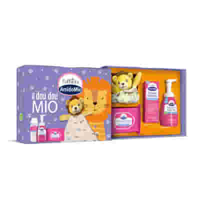 EUPHIDRA COFANETTO IL DOUDOU MOUSSE BAGNETTO 250 ML + POLVERE FINISSIMA 100 G + SALVIETTE DETERGENTI 20 PEZZI