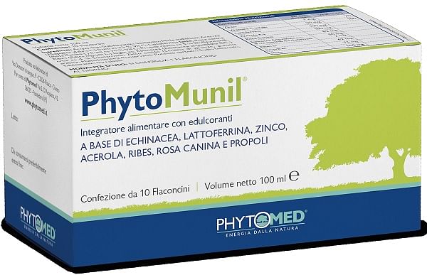 Phytomunil 10 Flaconcini Da 10 Ml Nuova Formulazione