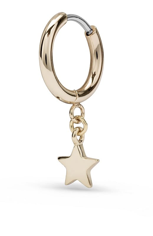 VERAME' 58 ORECCHINI SINGOLO STELLA ORO