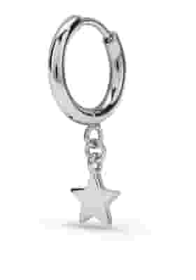 VERAME' 60 ORECCHINI SINGOLO STELLA ARGENTO