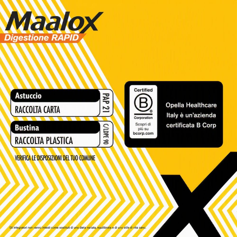 MAALOX DIGESTIONE RAPID 20 BUSTINE DA 2 G
