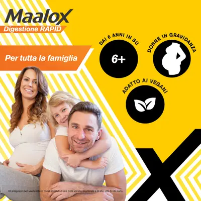 MAALOX DIGESTIONE RAPID 20 BUSTINE DA 2 G MAALOX DIGESTIONE RAPID 20 BUSTINE DA 2 G
