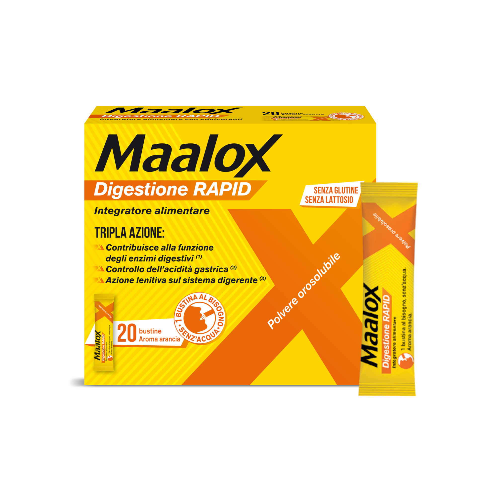 MAALOX DIGESTIONE RAPID 20 BUSTINE DA 2 G