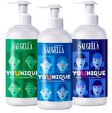 SAUGELLA YOUNIQUE BUNDLE 1 DERMOLIQUIDO 200 ML + 1 ATTIVA 200 ML + 1 IDRASERUM 200 ML