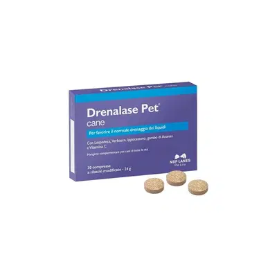 DRENALASE PET 30 COMPRESSE DRENALASE PET 30 COMPRESSE