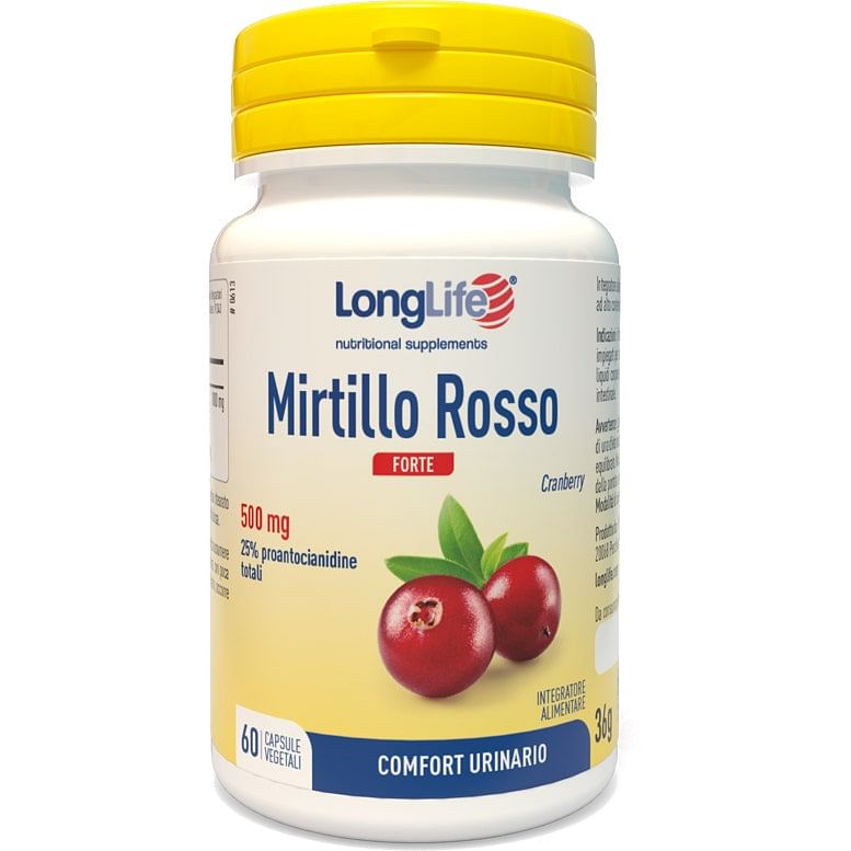 Longlife Mirtillo Rosso Forte 60 Vegicaps