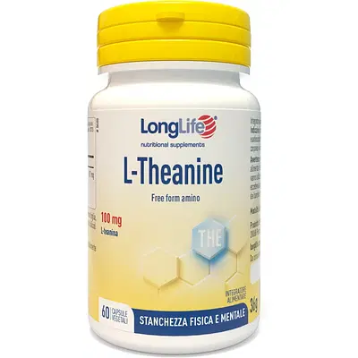 LONGLIFE L-THEANINE 60 CAPSULE VEGETALI LONGLIFE L-THEANINE 60 CAPSULE VEGETALI