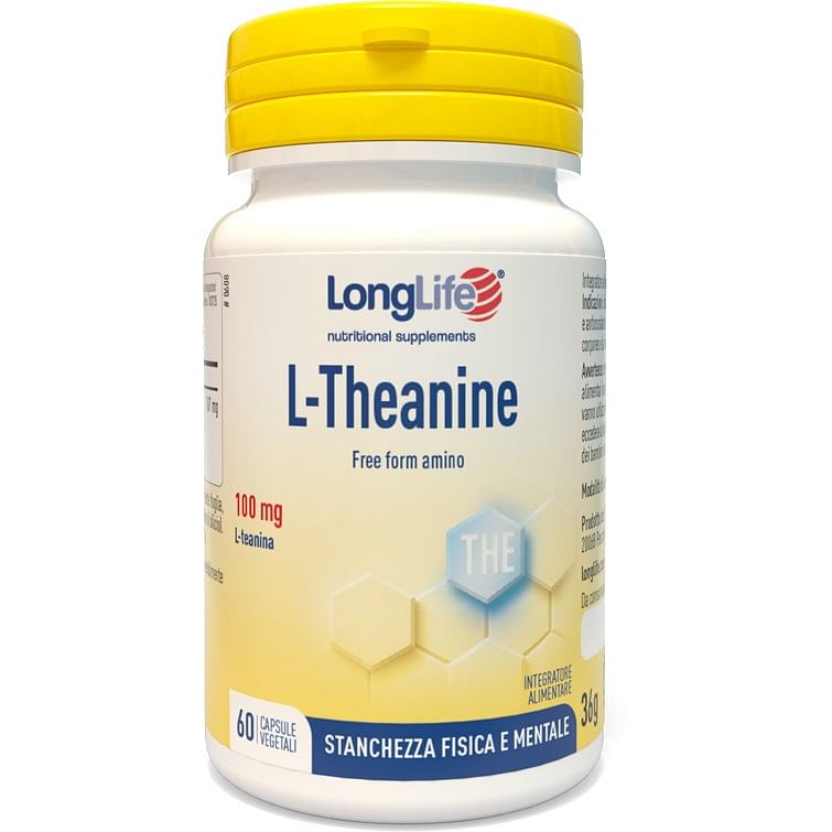 Longlife L Theanine 60 Vegicaps