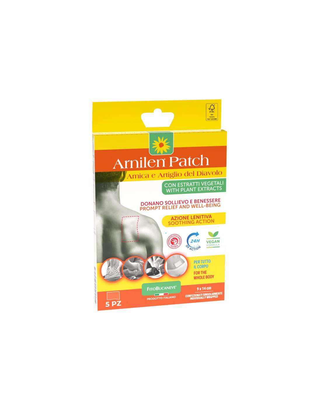 ARNILEN PATCH 5 PEZZI